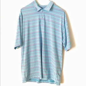 Nike Golf Fit Dry Striped Polo